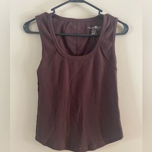 Basic Ribbed Tank Top